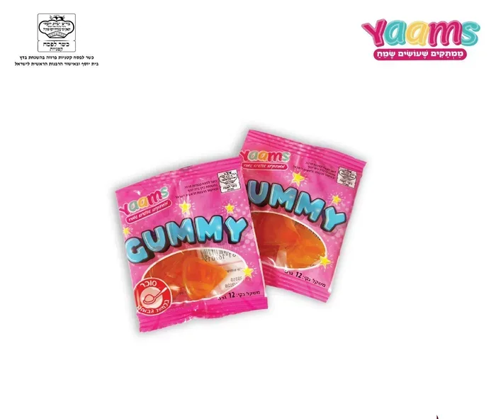 גומי 12 גרם מבריק נאצ'וס