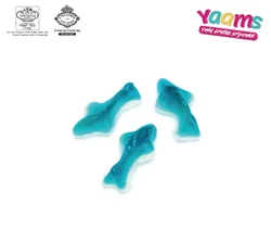סוכריותגומי 500 גרם מבריק כריש אוכמניות בשקית