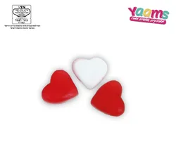 סוכריות גומי 500 גרם מבריק לב אדום תות בשקית