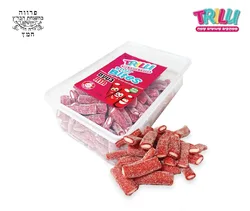 לקריץ חתוך מסוכר תות 1 ק"ג