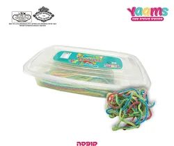ממתק ספגטי חמוץ בקופסה פירות 450 גרם